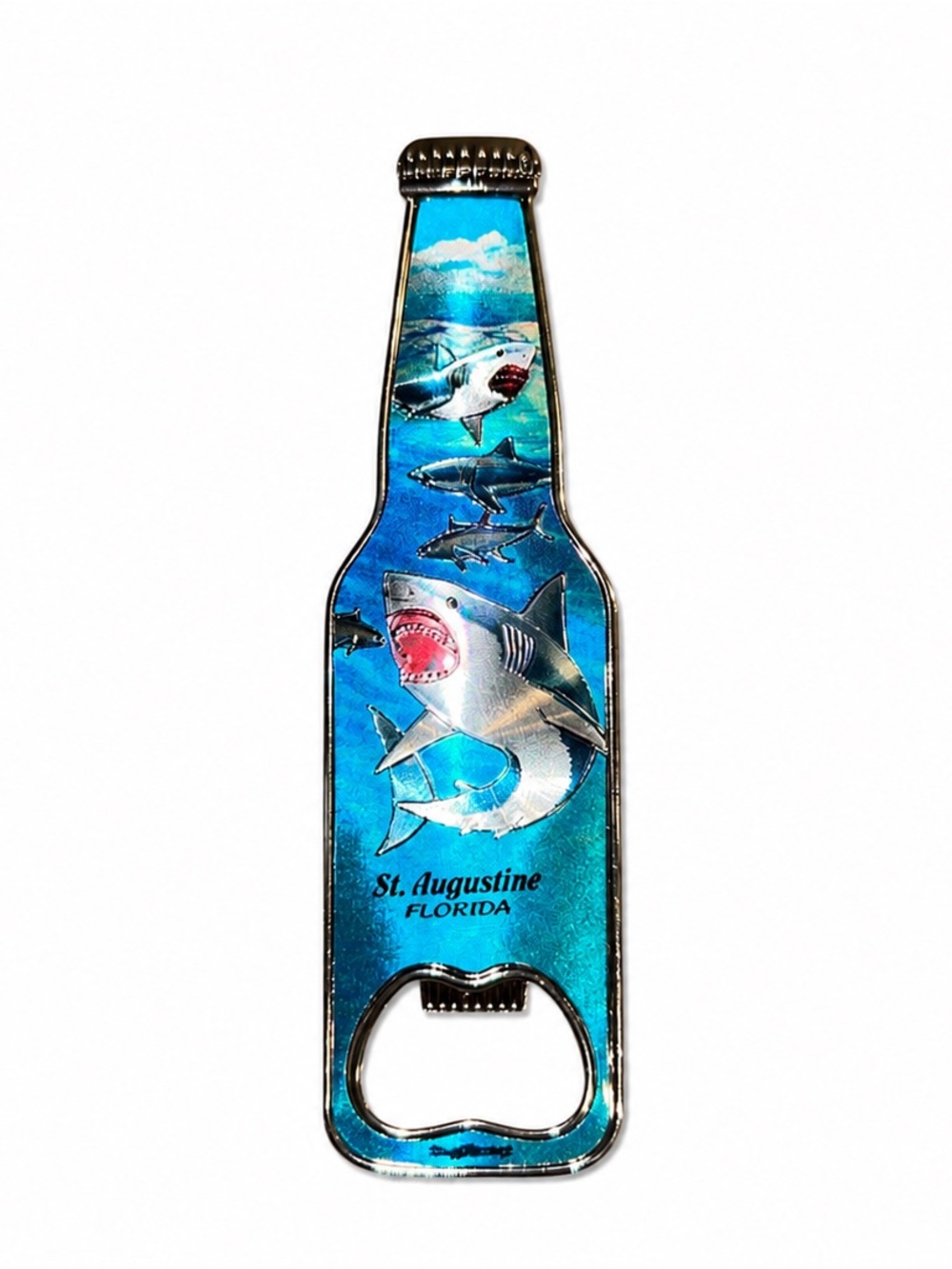 St. Augustine Florida Shark Bottle Opener NWT